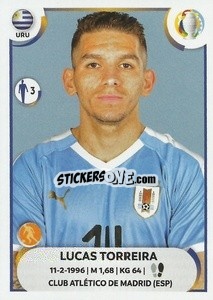 Figurina Lucas Torreira - CONMEBOL Copa América 2021
 - Panini