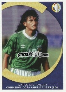 Sticker Marco Etcheverry - Conmebol Copa America 1993 - CONMEBOL Copa América 2021
 n. LE8 - Panini