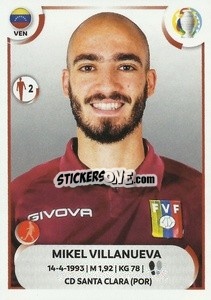 Sticker Mikel Villanueva - CONMEBOL Copa América 2021
 n. VEN6 - Panini
