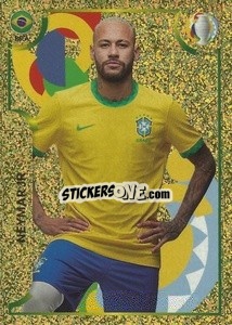 Sticker Neymar Jr - CONMEBOL Copa América 2021
 n. BRA16 - Panini