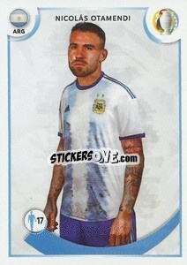 Cromo Nicolás Otamendi (Argentina) - CONMEBOL Copa América 2021
 - Panini