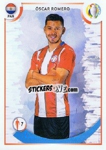 Sticker Óscar Romero (Paraguay) - CONMEBOL Copa América 2021
 n. M17 - Panini