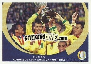 Sticker Rivaldo - Conmebol Copa America 1999 - CONMEBOL Copa América 2021
 - Panini