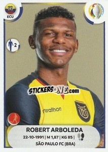 Sticker Robert Arboleda - CONMEBOL Copa América 2021
 - Panini