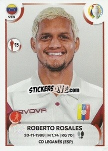 Sticker Roberto Rosales - CONMEBOL Copa América 2021
 - Panini