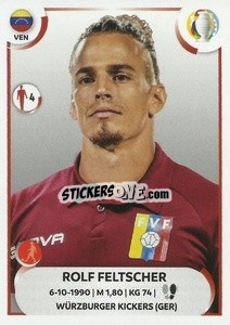 Sticker Rolf Feltscher - CONMEBOL Copa América 2021
 n. VEN11 - Panini