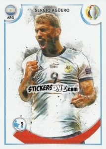 Cromo Sergio Agüero (Argentina) - CONMEBOL Copa América 2021
 - Panini