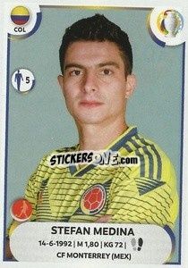Figurina Stefan Medina - CONMEBOL Copa América 2021
 n. COL7 - Panini