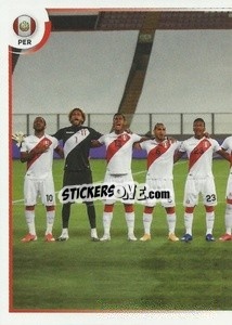 Sticker Team - CONMEBOL Copa América 2021
 n. PER2 - Panini