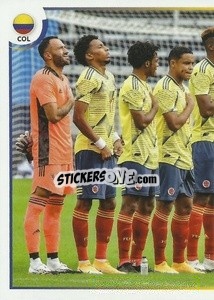 Sticker Team - CONMEBOL Copa América 2021
 n. COL2 - Panini