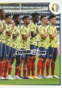 Sticker Team - CONMEBOL Copa América 2021
 n. COL3 - Panini