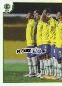 Sticker Team - CONMEBOL Copa América 2021
 n. BRA2 - Panini