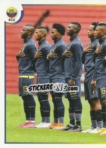 Sticker Team - CONMEBOL Copa América 2021
 n. ECU2 - Panini