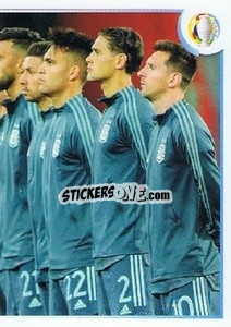 Sticker Team - CONMEBOL Copa América 2021
 n. ARG3 - Panini