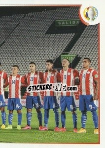 Sticker Team - CONMEBOL Copa América 2021
 n. PAR3 - Panini