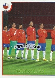 Sticker Team - CONMEBOL Copa América 2021
 n. CHI2 - Panini
