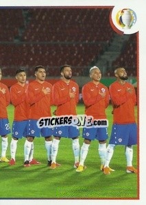 Sticker Team - CONMEBOL Copa América 2021
 n. CHI3 - Panini