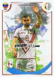 Sticker Tomás Rincón (Venezuela) - CONMEBOL Copa América 2021
 n. M9 - Panini