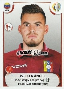 Sticker Wilker Ángel - CONMEBOL Copa América 2021
 n. VEN9 - Panini