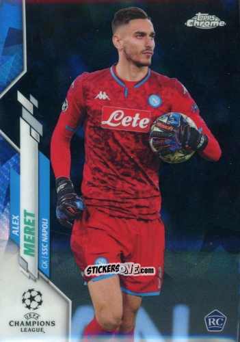 Cromo Alex Meret - UEFA Champions League Chrome 2019-2020. Sapphire Edition
 n. 5 - Topps
