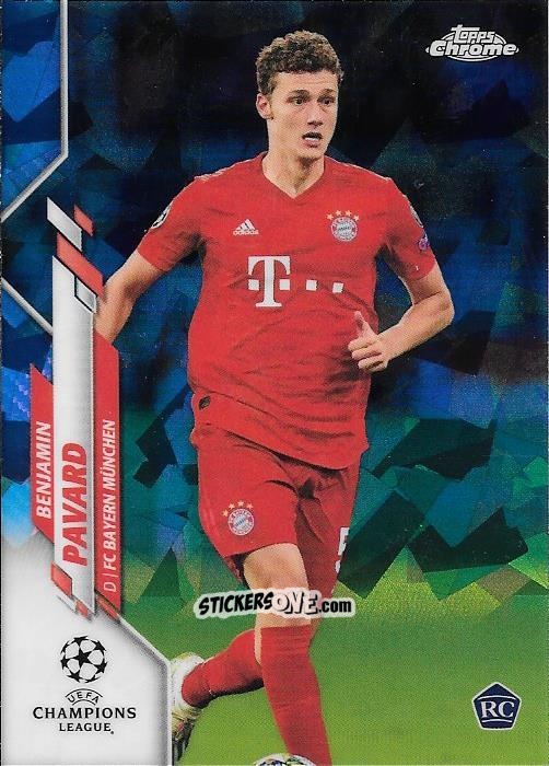 Figurina Benjamin Pavard - UEFA Champions League Chrome 2019-2020. Sapphire Edition
 n. 61 - Topps