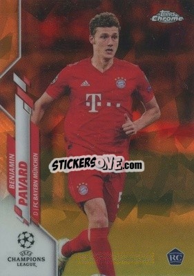 Sticker Benjamin Pavard - UEFA Champions League Chrome 2019-2020. Sapphire Edition
 n. 61os - Topps