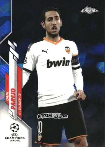 Sticker Dani Parejo - UEFA Champions League Chrome 2019-2020. Sapphire Edition
 n. 66 - Topps