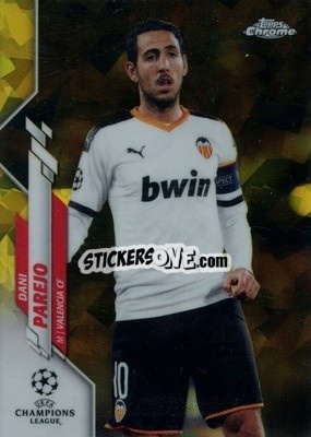 Sticker Dani Parejo - UEFA Champions League Chrome 2019-2020. Sapphire Edition
 n. 66ys - Topps