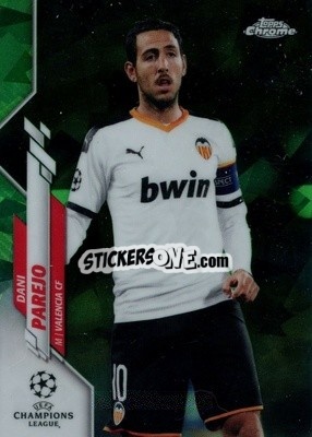 Sticker Dani Parejo - UEFA Champions League Chrome 2019-2020. Sapphire Edition
 n. 66grs - Topps