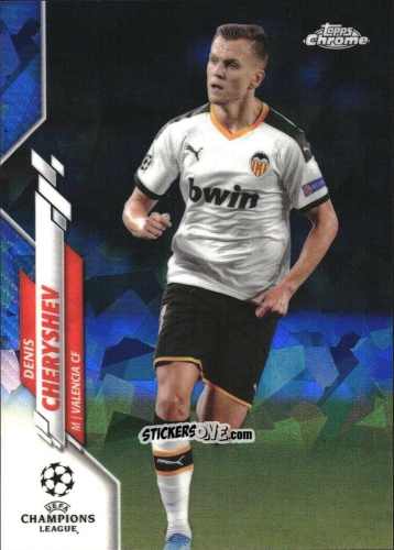Cromo Denis Cheryshev - UEFA Champions League Chrome 2019-2020. Sapphire Edition
 n. 72 - Topps