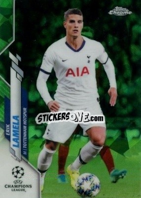 Sticker Erik Lamela - UEFA Champions League Chrome 2019-2020. Sapphire Edition
 n. 39grs - Topps