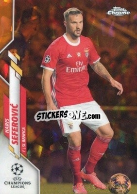 Sticker Haris Seferovic - UEFA Champions League Chrome 2019-2020. Sapphire Edition
 n. 63os - Topps