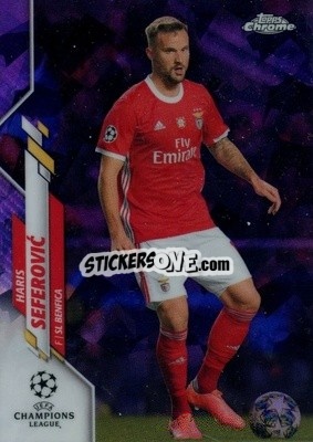 Sticker Haris Seferovic - UEFA Champions League Chrome 2019-2020. Sapphire Edition
 n. 63ps - Topps