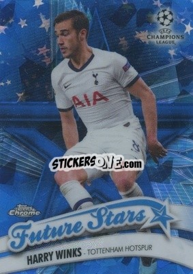 Sticker Harry Winks - UEFA Champions League Chrome 2019-2020. Sapphire Edition
 n. FS-HW - Topps