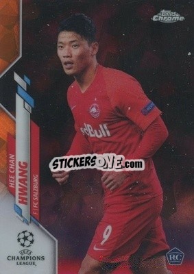 Cromo Hee Chan Hwang - UEFA Champions League Chrome 2019-2020. Sapphire Edition
 - Topps