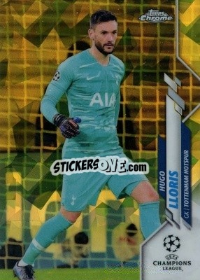 Sticker Hugo Lloris - UEFA Champions League Chrome 2019-2020. Sapphire Edition
 n. 82ys - Topps