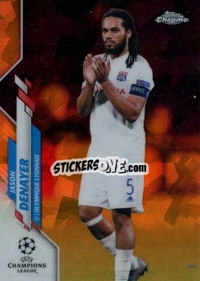 Sticker Jason Denayer - UEFA Champions League Chrome 2019-2020. Sapphire Edition
 n. 75os - Topps