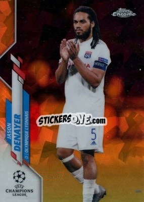 Cromo Jason Denayer - UEFA Champions League Chrome 2019-2020. Sapphire Edition
 - Topps