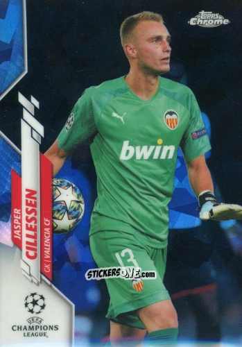 Cromo Jasper Cillessen - UEFA Champions League Chrome 2019-2020. Sapphire Edition
 n. 62 - Topps