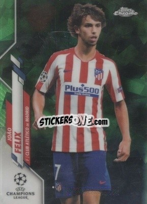 Sticker João Félix - UEFA Champions League Chrome 2019-2020. Sapphire Edition
 n. 25grs - Topps