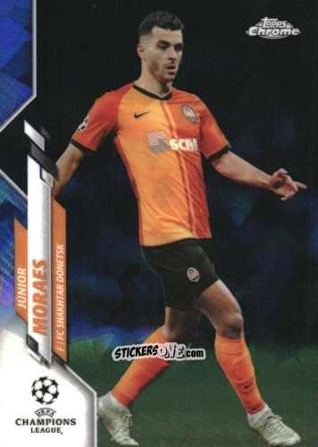 Sticker Júnior Moraes - UEFA Champions League Chrome 2019-2020. Sapphire Edition
 n. 17 - Topps
