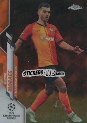 Sticker Júnior Moraes - UEFA Champions League Chrome 2019-2020. Sapphire Edition
 n. 17os - Topps