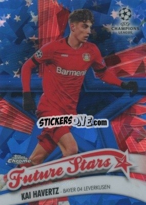 Sticker Kai Havertz - UEFA Champions League Chrome 2019-2020. Sapphire Edition
 n. FS-KH - Topps