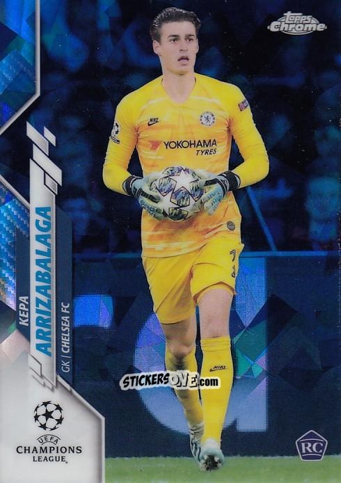 Figurina Kepa Arrizabalaga - UEFA Champions League Chrome 2019-2020. Sapphire Edition
 n. 51 - Topps