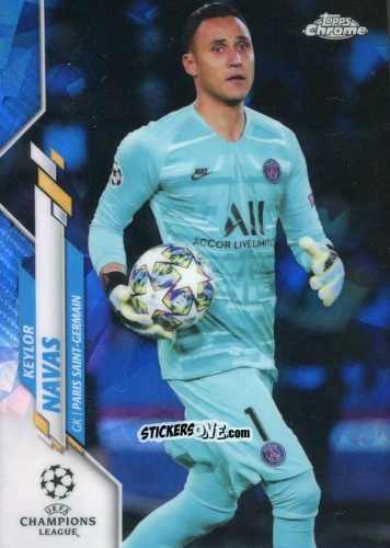 Cromo Keylor Navas - UEFA Champions League Chrome 2019-2020. Sapphire Edition
 n. 27 - Topps
