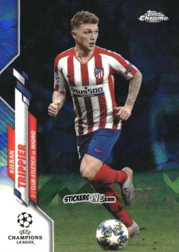 Cromo Kieran Trippier - UEFA Champions League Chrome 2019-2020. Sapphire Edition
 n. 8 - Topps