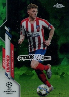 Sticker Kieran Trippier - UEFA Champions League Chrome 2019-2020. Sapphire Edition
 n. 8grs - Topps