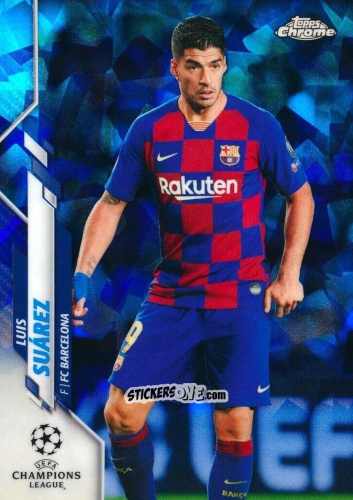 Cromo Luis Suárez - UEFA Champions League Chrome 2019-2020. Sapphire Edition
 n. 71 - Topps