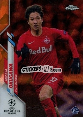 Sticker Masaya Okugawa - UEFA Champions League Chrome 2019-2020. Sapphire Edition
 n. 2os - Topps