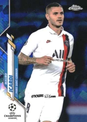 Sticker Mauro Icardi - UEFA Champions League Chrome 2019-2020. Sapphire Edition
 n. 4 - Topps